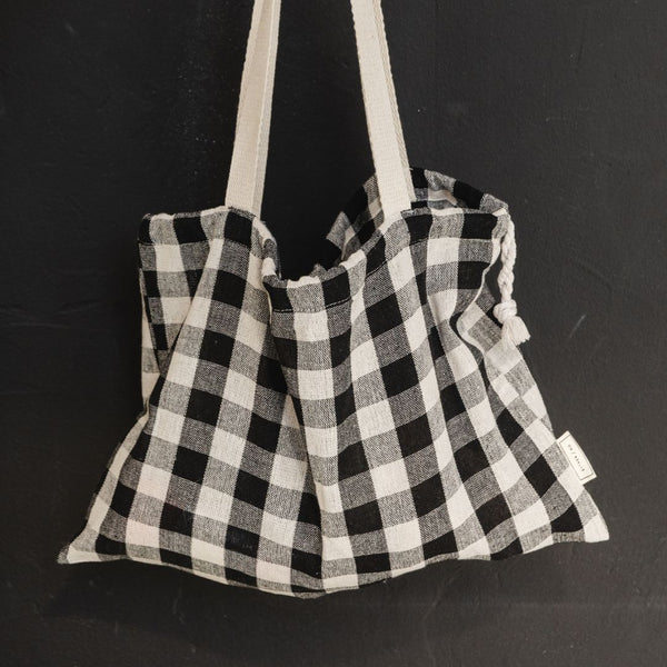 Gingham Tote Bag