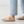Metallic cork footbed sandal minimalist two buckle strap slide
