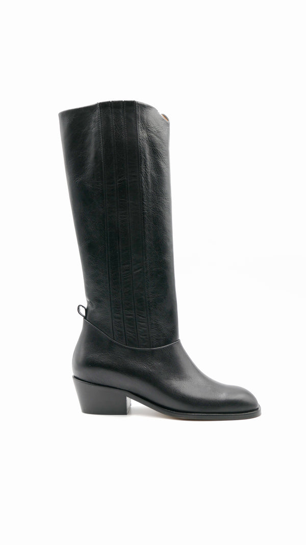 The Calf Boot [Black]