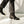 west boot taupe tumbled black leather block heel western square toe mid boot toe shape