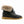 aurora chocolate leather natural shearling zip up crepe socle moccasin boot