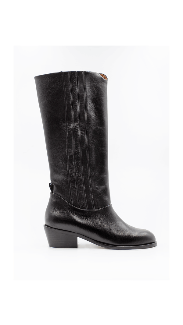 The Calf Boot [Black]