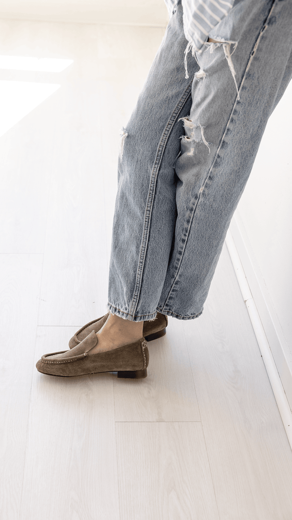 The Coast Loafer [Moss Suede]