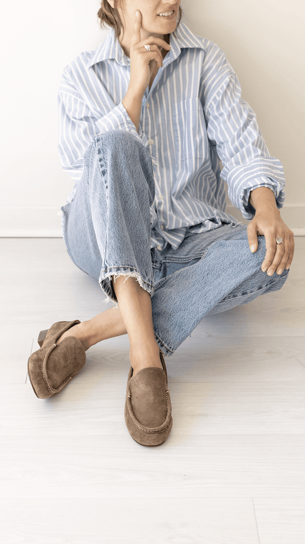 The Coast Loafer [Moss Suede]
