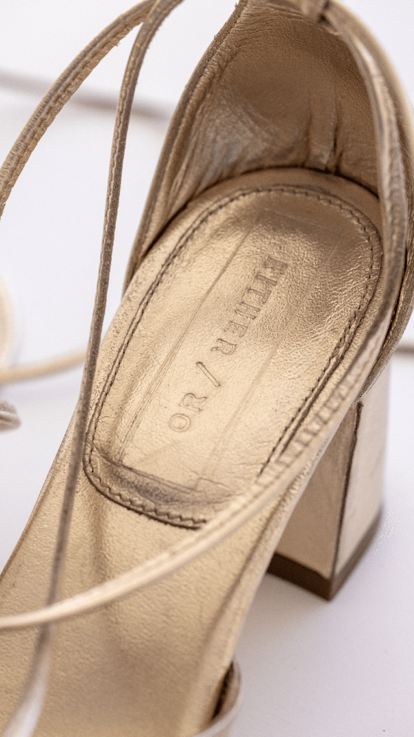 The Demi Heel [Metallic]
