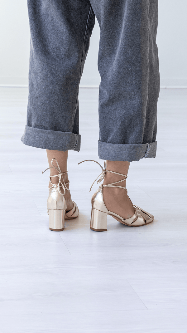 The Demi Heel [Metallic]