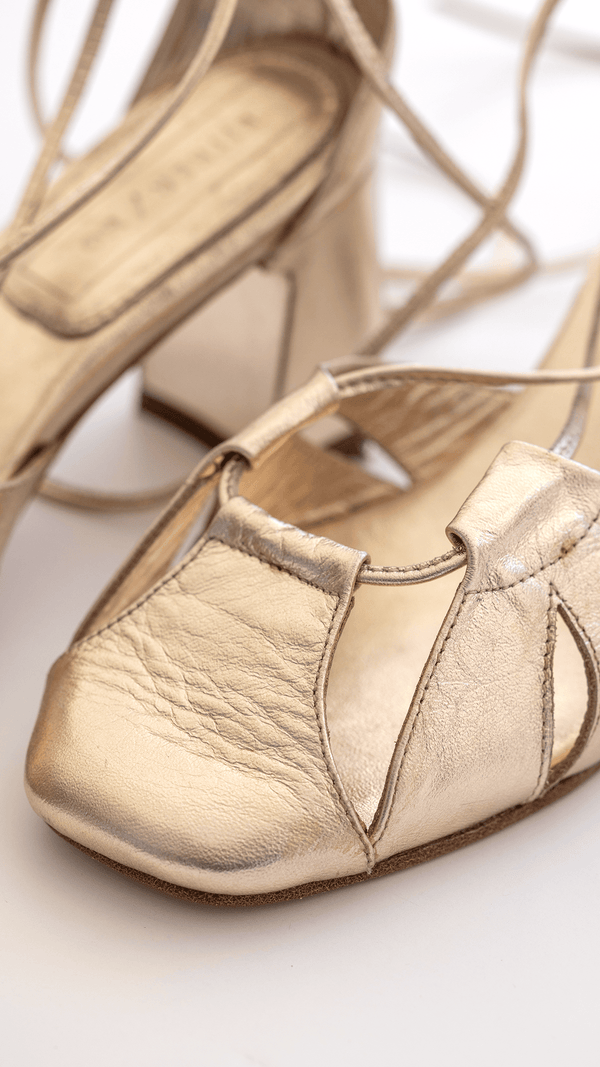 The Demi Heel [Metallic]