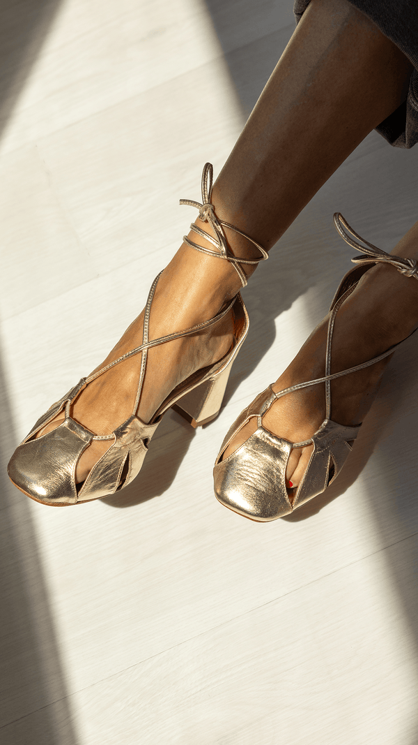 The Demi Heel [Metallic]