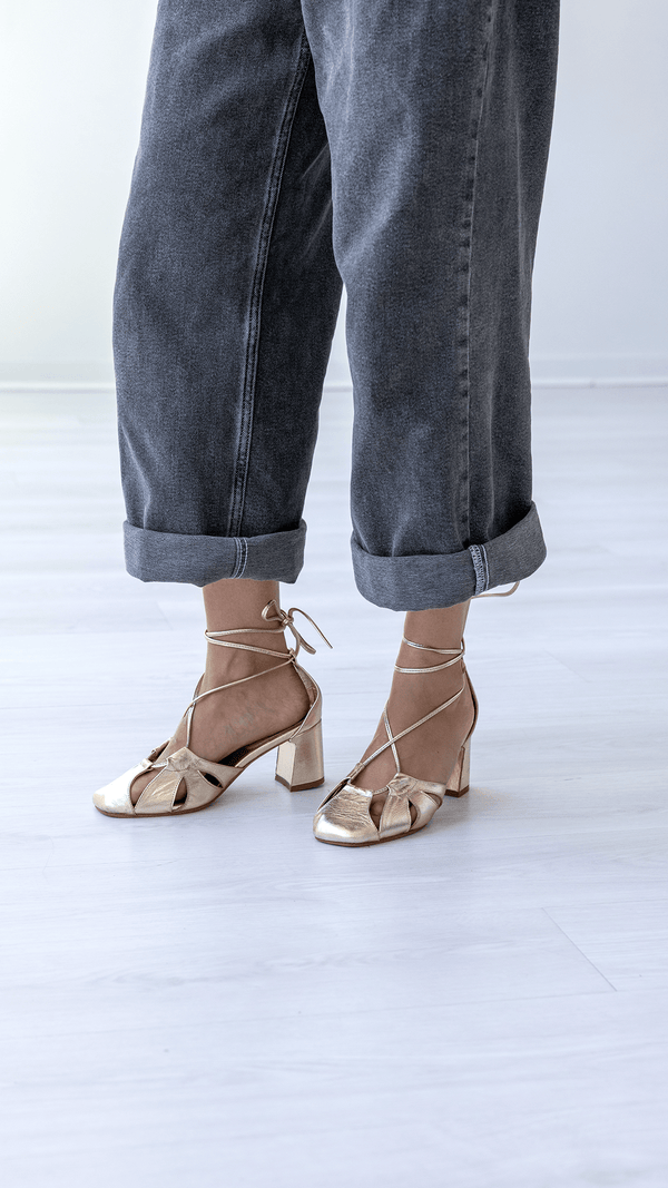 The Demi Heel [Metallic]