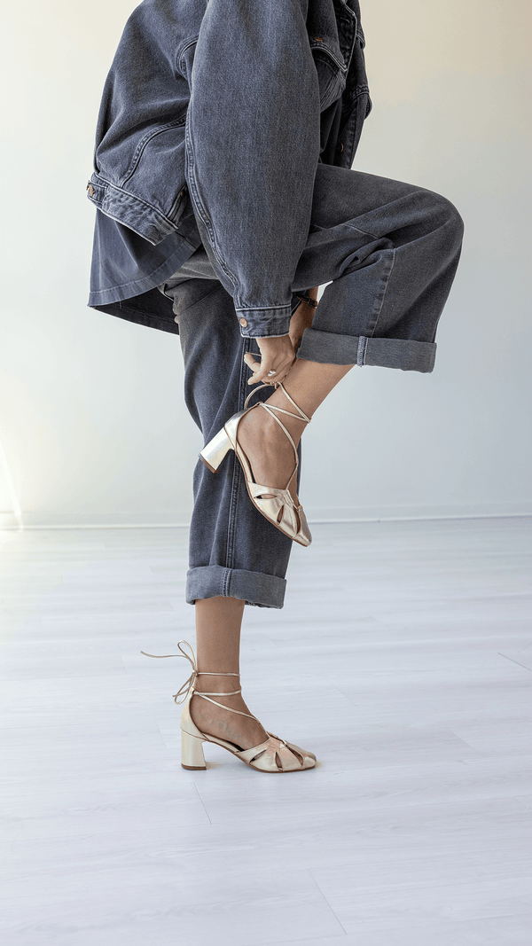 The Demi Heel [Metallic]