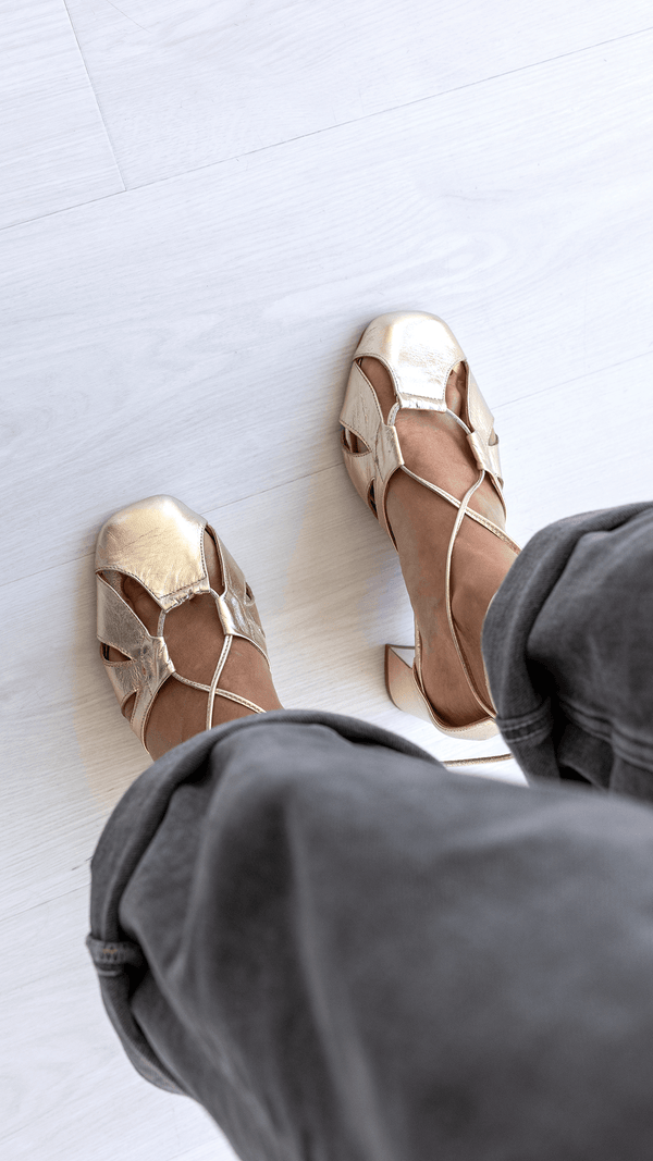 The Demi Heel [Metallic]