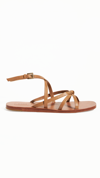 Either/Or: The Dress Sandal [Miel] 9 US / 39 EU