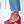 demi lace up red leather heel bow tie cage block heel side view