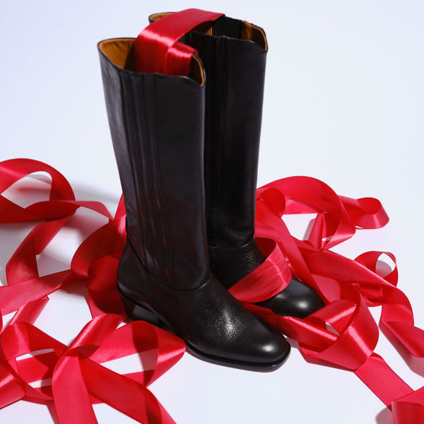 The Calf Boot [Black]