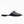 either or woven slide black leather handmade huarache slip on