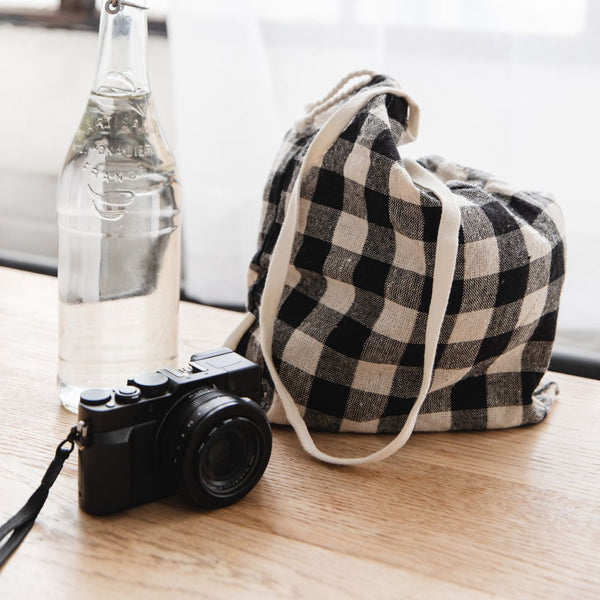 Gingham Tote Bag