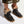 aurora chocolate leather natural shearling zip up crepe socle moccasin boot on the foot