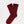 Loafer Sock [Red Lurex]