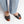 either or woven buckle slide sandal vintage handmade black dress event top view