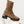 camp boot mid calf chunky lug sole modern combat moss taupe suede premium