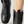 vintage chelsea pull on bootie italian full grain black polished leather roundded square toe