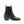 vintage chelsea pull on bootie italian full grain black polished leather