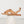 cloud sandal padded strap leather minimalist crossband sport sandal tan honey nude side view
