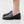 coast loafer slim vintage suede boat shoe moccasin black leather side view