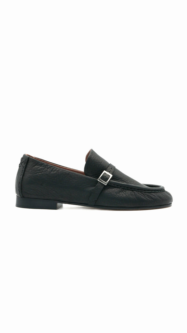 coast loafer slim vintage suede boat shoe moccasin black leather