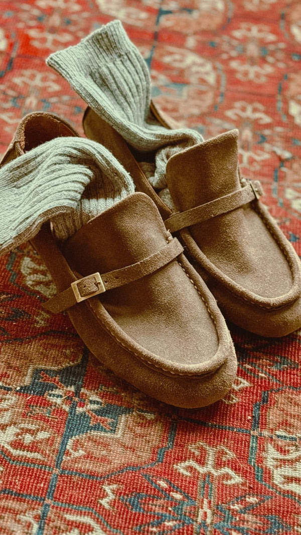 Essential Cotton Rib Sock [Grey]
