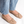 demi ballet flat clay nude leather comfy square toe wear to work top view