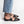 ghillie lace up black leather lace up cage flats sandals side view