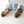 ghillie lace up leopard calf hair flats sandals top view