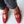 heeled ballet snipped square toe block heel bow tie red suede lace up