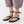 isla minimal leather thong flop flop sandal padded black lace up