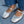 mary jane buckle strap soft square toe leather comfortable ballet flat top view on the foot
