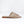 rattan sandal woven basketweave slide sandal in gold metallic side view