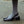 minimalist slingback block heeled pump in black italian leather wear to work