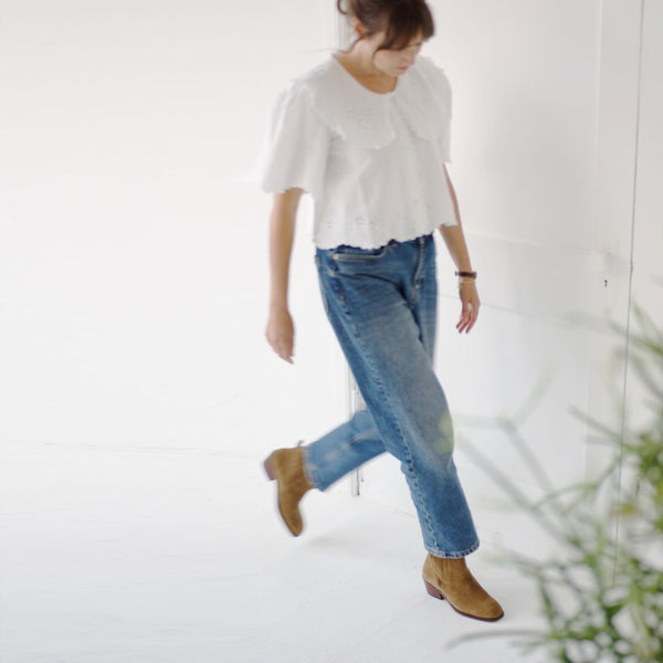 The Calf Boot [Tobacco Suede]