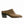 canyon clog western 90s heeled mule clog moss taupe suede leather