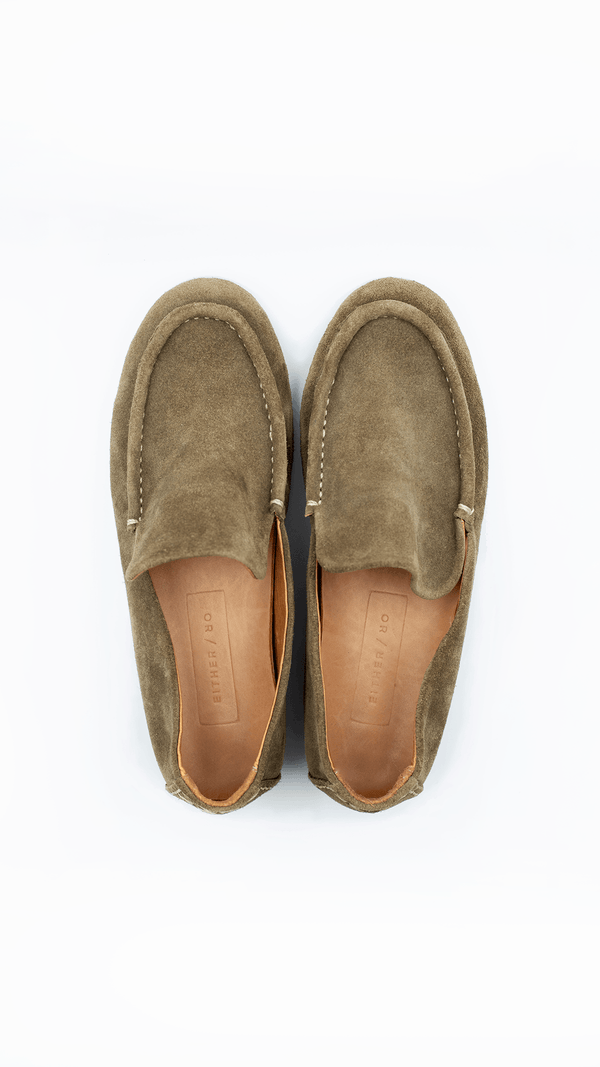The Coast Loafer [Moss Suede]