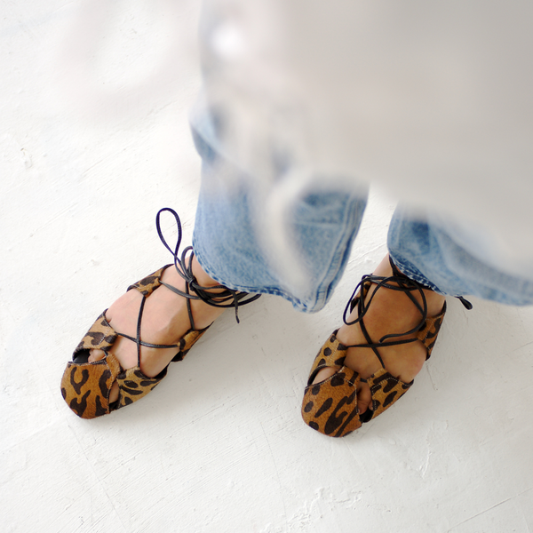 The Ghillie Sandal [Leopard]