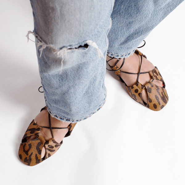 The Ghillie Sandal [Leopard]