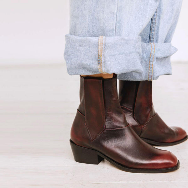 The Vintage Pull-On [Oxblood]