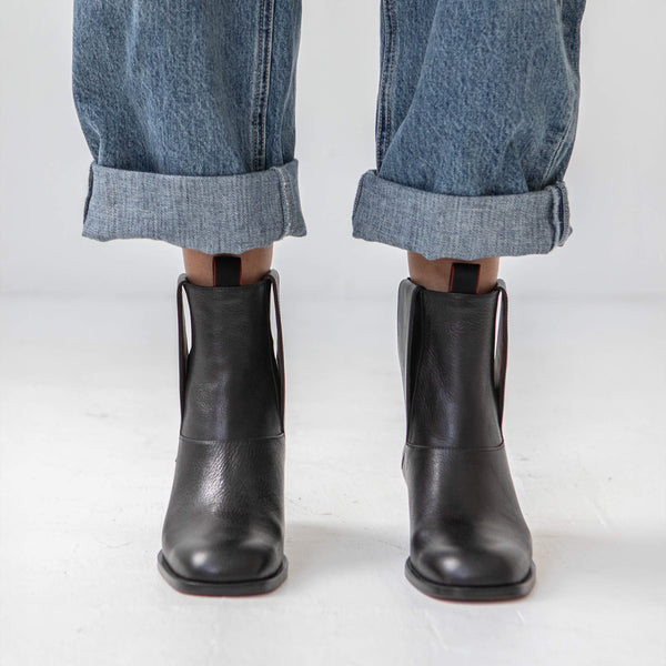 Vintage Pull-on Boot [Black]  *PRE-ORDER*