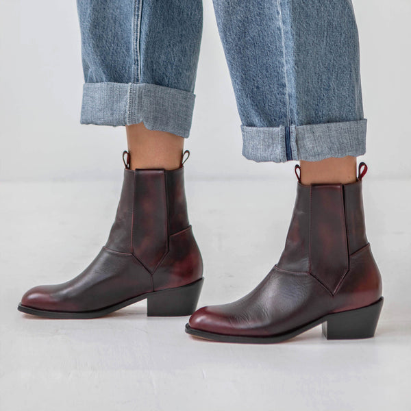 The Vintage Pull-On [Oxblood]