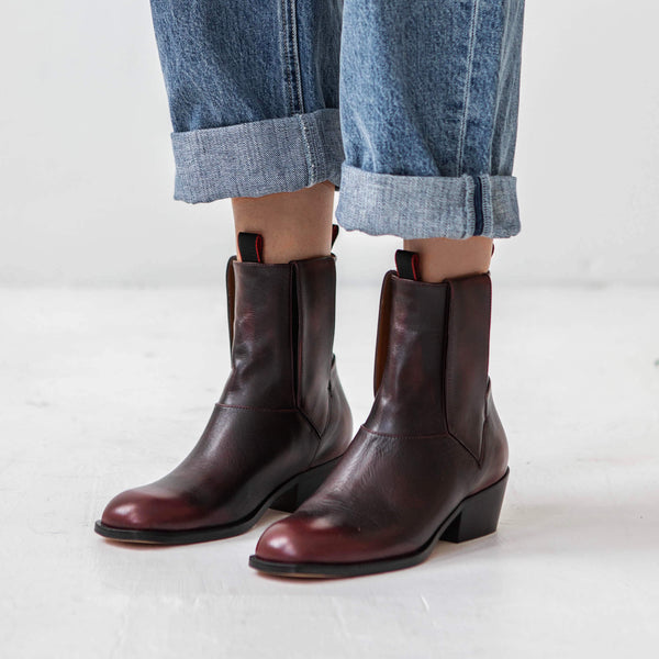 The Vintage Pull-On [Oxblood]