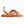 cloud sandal padded strap leather minimalist crossband sport sandal tan honey nude