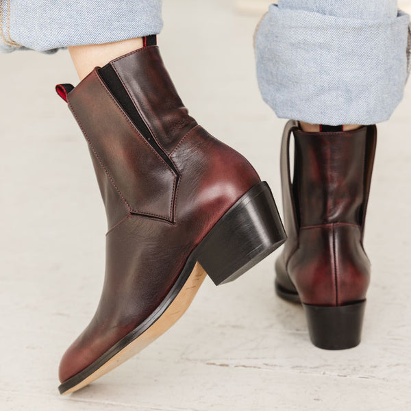 The Vintage Pull-On [Oxblood]