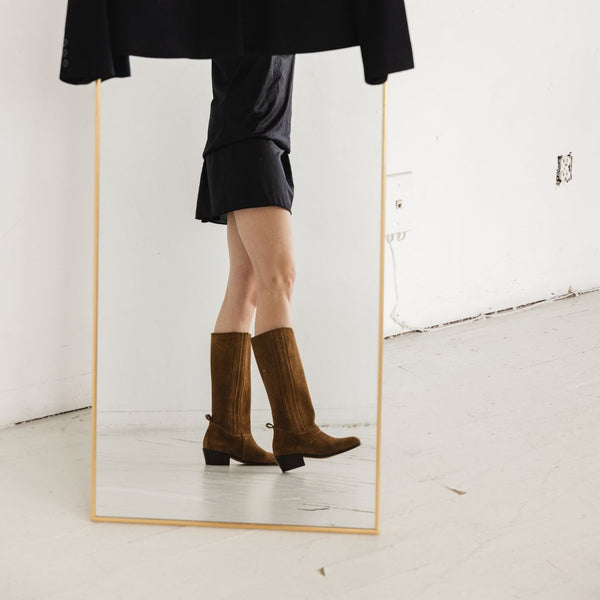 The Calf Boot [Suede]